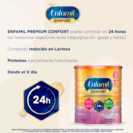 Enfamil Premium Confort - Leche infantil para bebés lactantes con